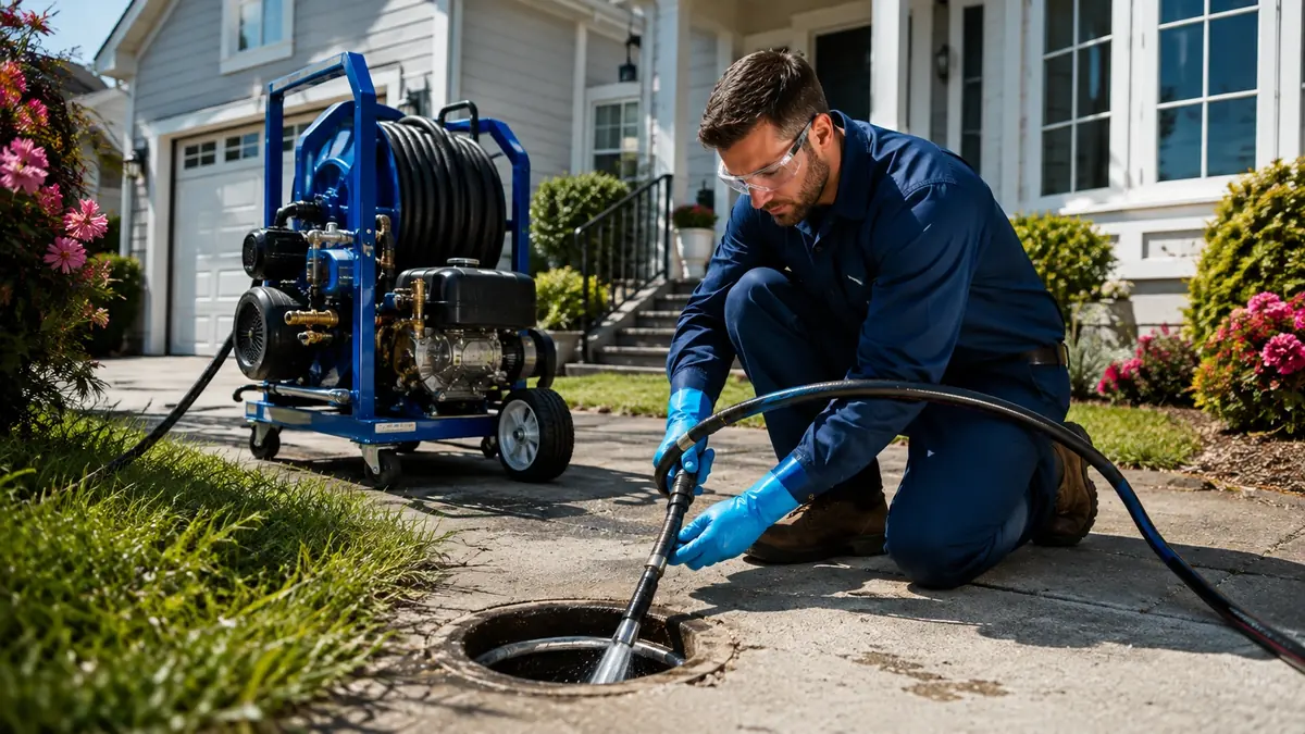 Residential Hydro Jet Drain Cleaning in Santa Cruz